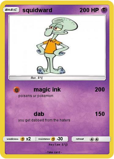Pokemon squidward