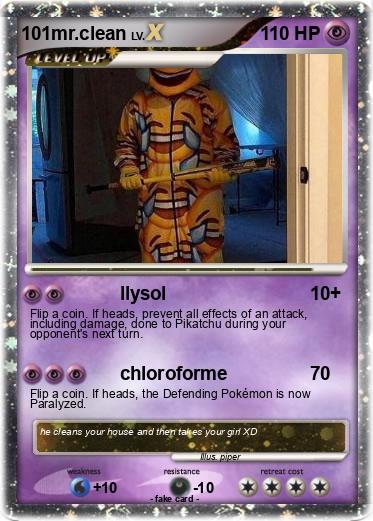 Pokemon 101mr.clean