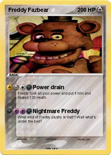 Pokemon Freddy Fazbear