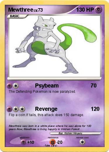 Pokemon Mewthree