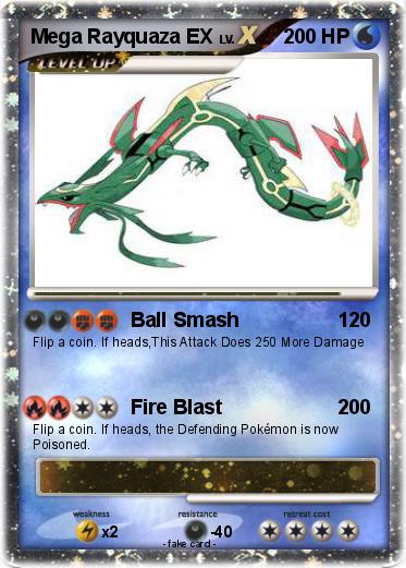 Pokemon Mega Rayquaza EX