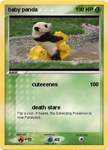 Pokemon baby panda