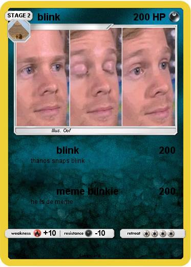Pokemon blink