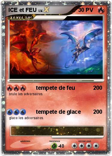 Pokemon ICE et FEU