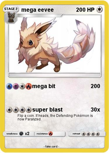 Pokemon mega eevee