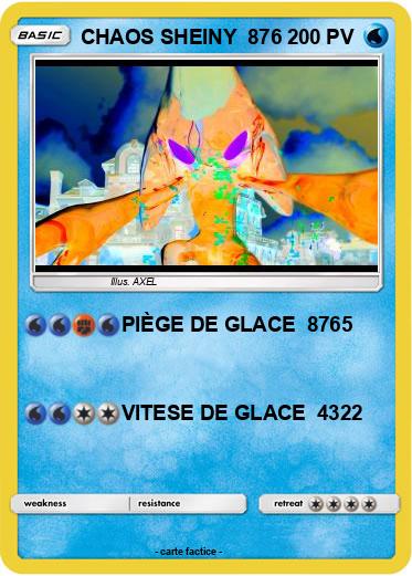 Pokemon CHAOS SHEINY  876