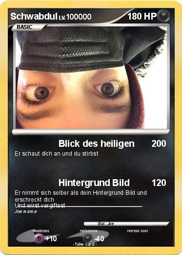 Pokemon Schwabdul