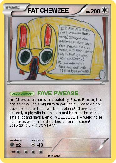 Pokemon FAT CHEWZEE