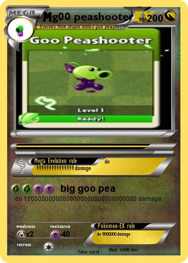 Pokemon g00 peashooter