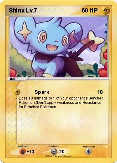 Pokemon Shinx Lv.7