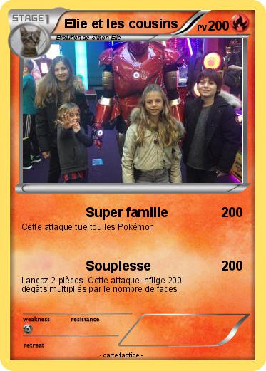 Pokemon Elie et les cousins
