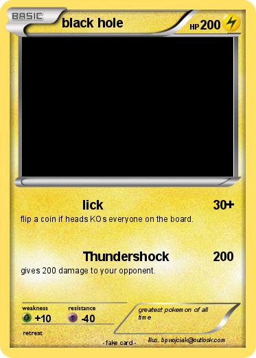 Pokemon black hole