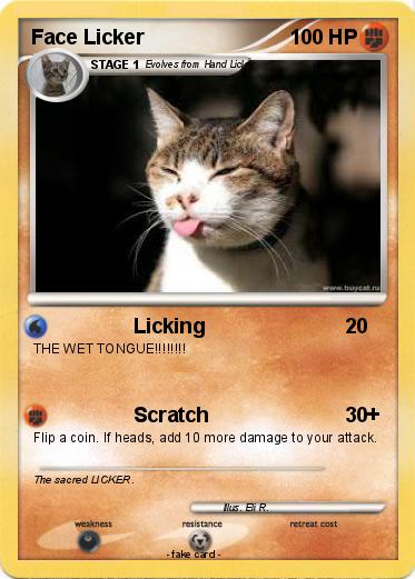 Pokemon Face Licker