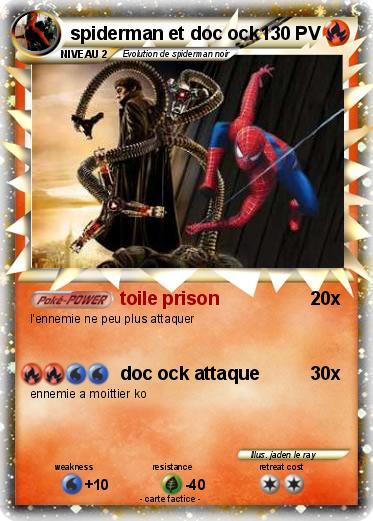 Pokemon spiderman et doc ock