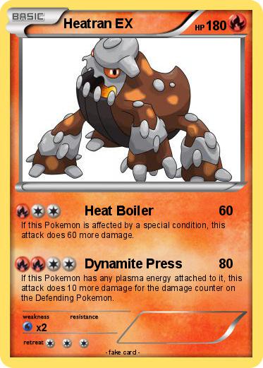 Pokemon Heatran EX