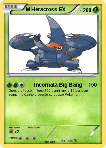 Pokemon M Heracross EX