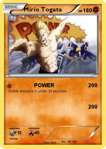 Pokemon Mirio Togata