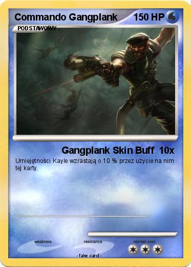 Pokemon Commando Gangplank