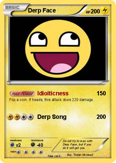 Pokemon Derp Face