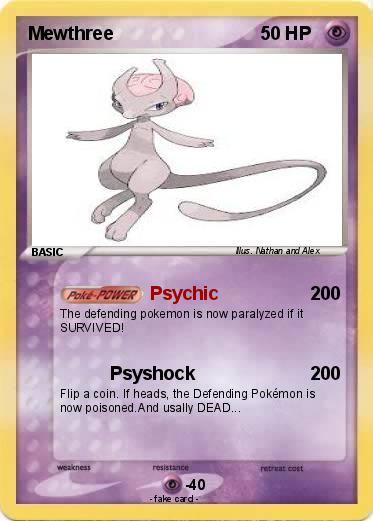 Pokemon Mewthree