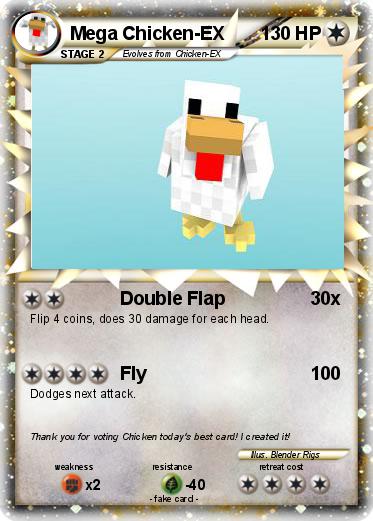 Pokemon Mega Chicken-EX