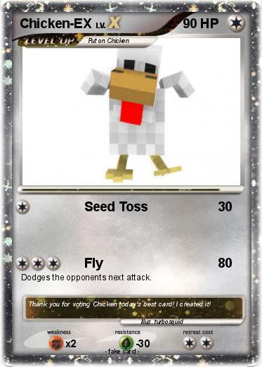 Pokemon Chicken-EX