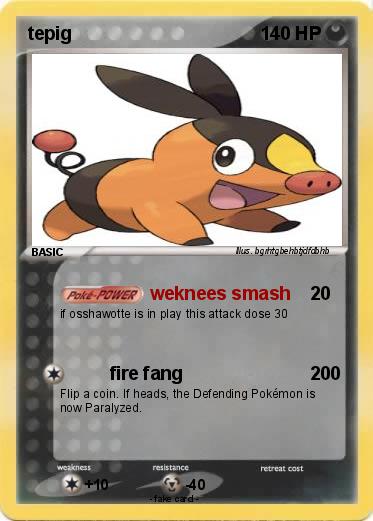 Pokemon tepig