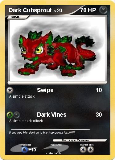 Pokemon Dark Cubsprout