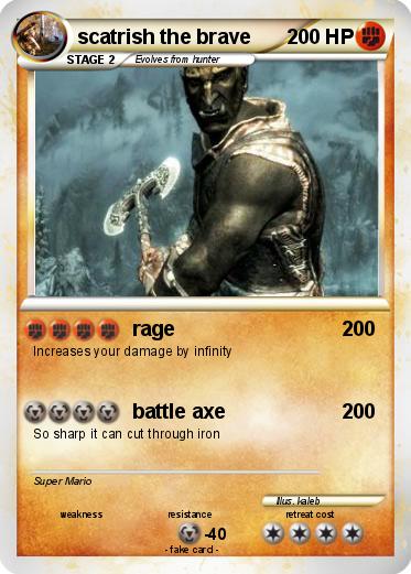 Pokemon scatrish the brave