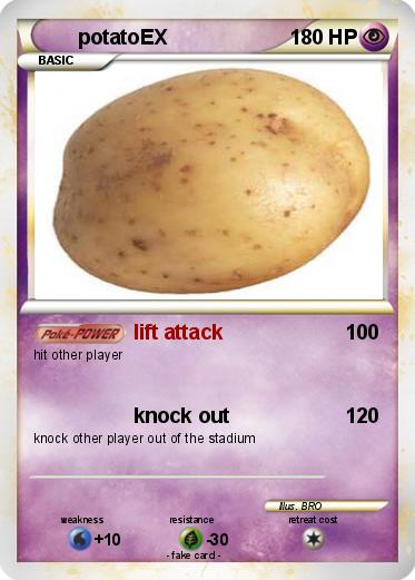 Pokemon potatoEX
