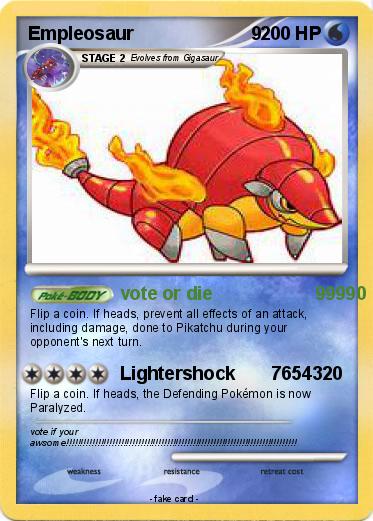 Pokemon Empleosaur                       9
