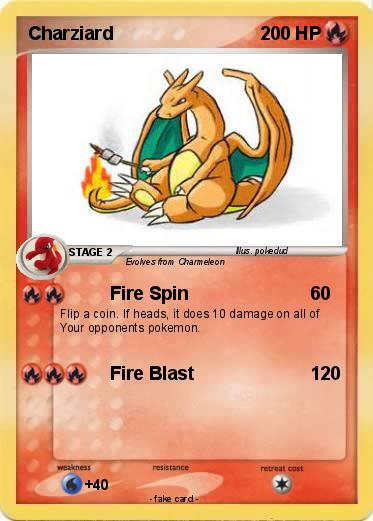 Pokemon Charziard