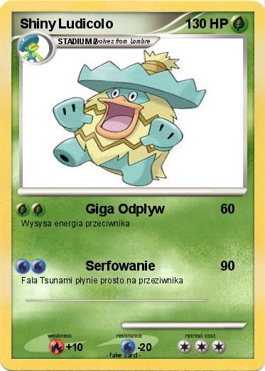 Pokemon Shiny Ludicolo
