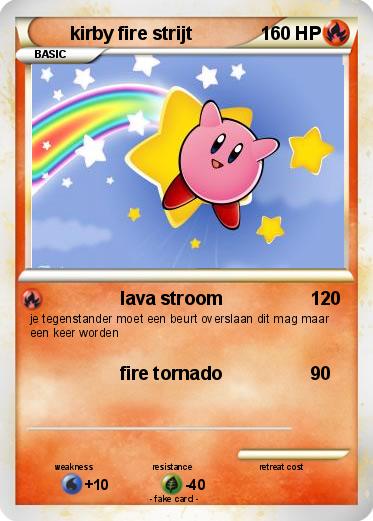 Pokemon kirby fire strijt