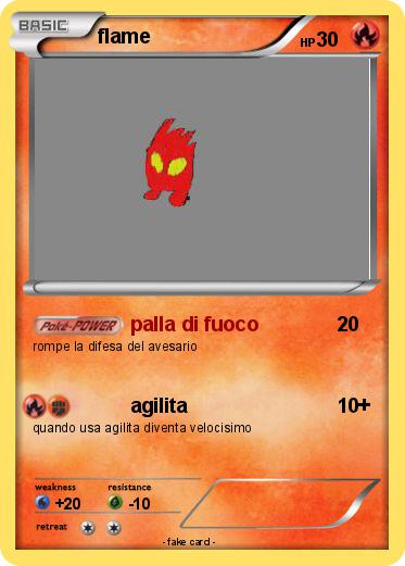 Pokemon flame