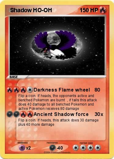 Pokemon  Shadow HO-OH 