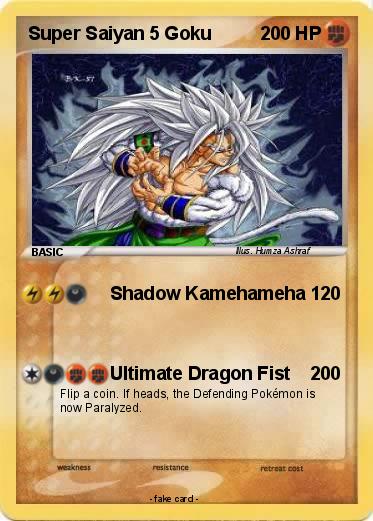 Pokemon Super Saiyan 5 Goku