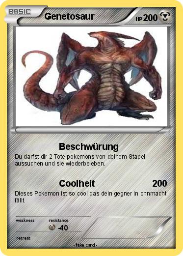 Pokemon Genetosaur