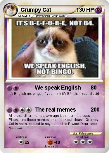Pokemon Grumpy Cat