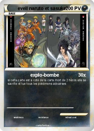 Pokemon eveil naruto et sasuke