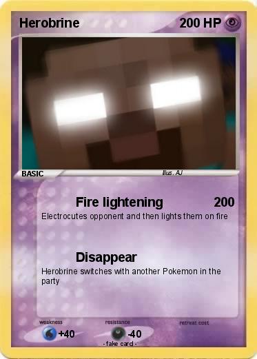 Pokemon Herobrine