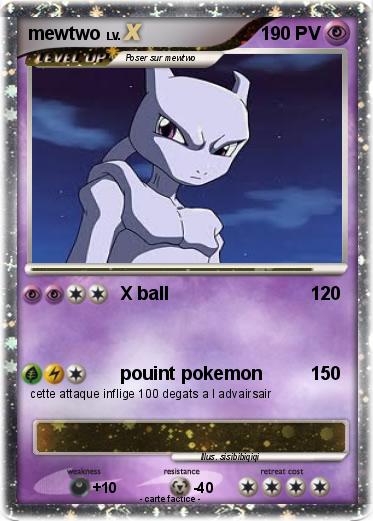 Pokemon mewtwo