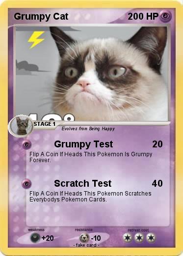 Pokemon Grumpy Cat