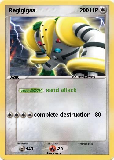 Pokemon Regigigas