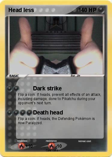 Pokemon Head less