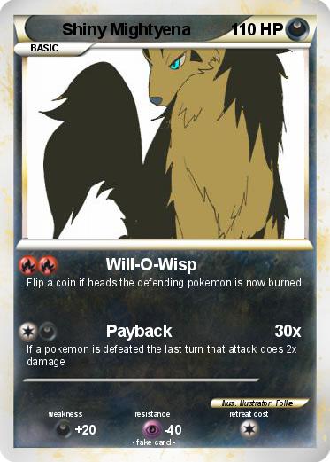 Pokemon Shiny Mightyena