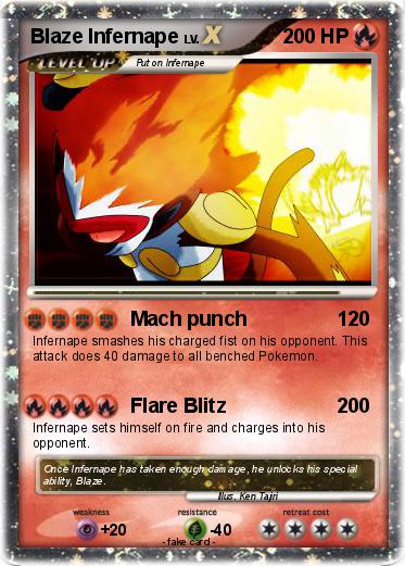 Pokemon Blaze Infernape