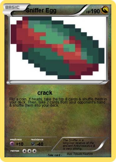 Pokemon Sniffer Egg