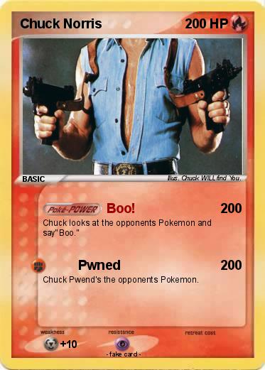 Pokemon Chuck Norris