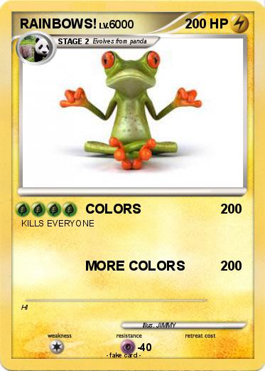 Pokemon RAINBOWS!